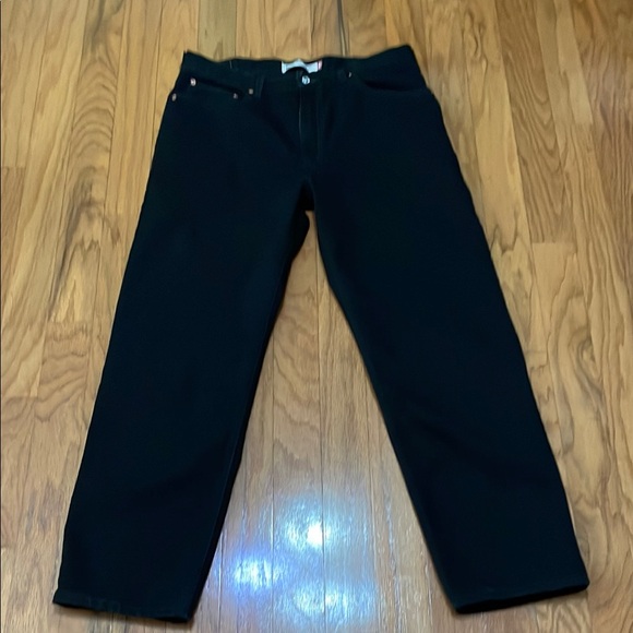Levi's 550 Men's Black Jeans Tag Size 38 x 32 Pockets 100% cotton - Picture 3 of 12
